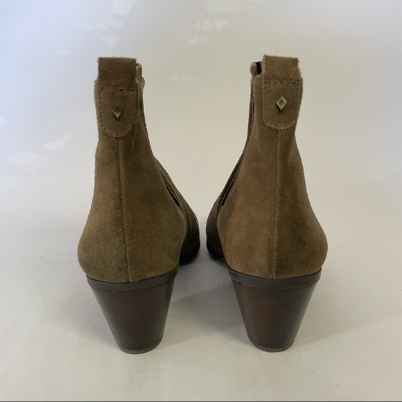 Sam Edelman Suede Ankle Boots, sz 9 - Picture 7 of 9